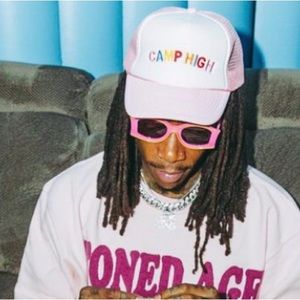 Camp high trucker hat